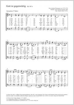 Gott ist gegenwärtig Standard