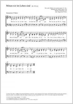 Mitten wir im Leben sind Standard