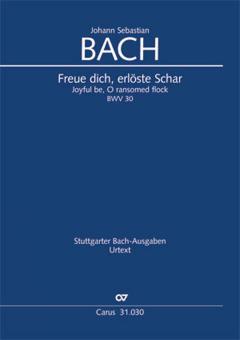 Freue dich, erlöste Schar BWV 30 Standard