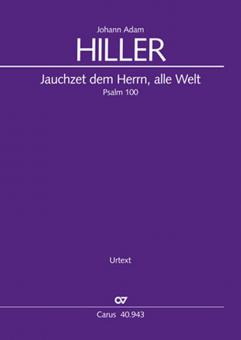 Jauchzet dem Herrn, alle Welt 