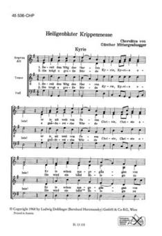 Heiligenbluter Krippenmesse 