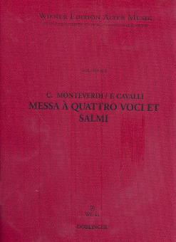 Messa a Quattro Voci et Salmi 