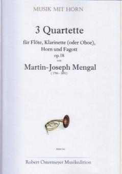 3 Quartette op. 18 