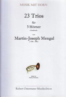 23 Trios für 3 Hörner (1815, Erstdruck) 