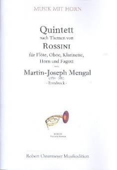 Quintett nach Themen von Rossini F-Dur (Erstdruck) 