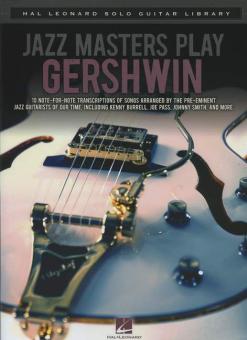 Jazz Masters Play Gershwin 