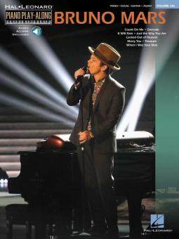 Piano Play-Along Vol. 126: Bruno Mars 