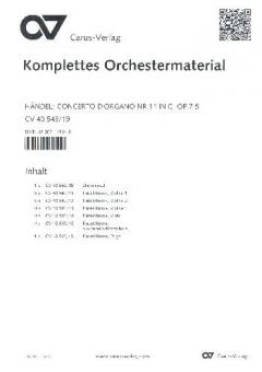 Concerto d'organo Nr. 11 in g 