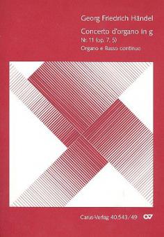 Concerto d'organo Nr. 11 in g 
