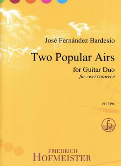Two Popular Airs For Guitar Duo 