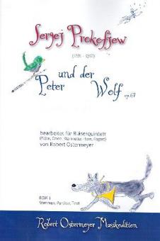 Peter und der Wolf op. 67 bearbeitet für Holzbläserquintett 