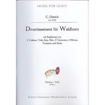 Divertissement für Horn und Orchester (1830) 