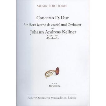 Konzert D-Dur für Horn, 2 Flöten, 2 Violinen, Viola und Basso (Erstdruck) 