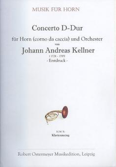 Konzert D-Dur für Horn, 2 Flöten, 2 Violinen, Viola und Basso (Erstdruck) 