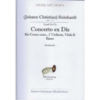 Concerto ex Dis-Dur (1750) für Horn, 2 Violinen, Viola & Basso (Lund Nr. 17A) 