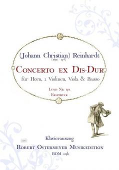 Concerto ex Dis-Dur (1750) für Horn, 2 Violinen, Viola & Basso (Lund Nr. 17A) 