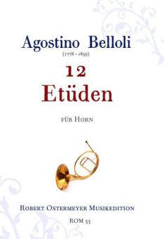 12 Etüden für Horn 