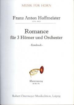 Romance für 3 Hörner und Orchester Es-Dur (Erstruck) 