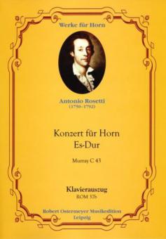 Konzert für Horn Es-Dur RWV C 43 