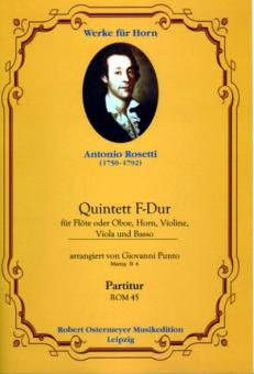 Quintett F-Dur Murray B 6 (Neuedition) 