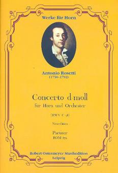 Konzert für Horn d-Moll RWV C 38 