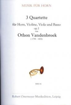 3 Quartette Nr. 1 op.1 