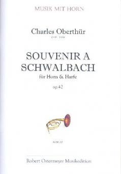 Souvenir a Schwalbach op. 42 (1860) für Horn und Harfe 