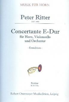 Concertante für Horn, Violoncello und Orchester E-Dur (1790) 