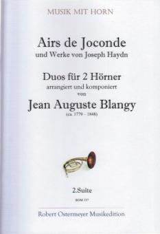 Airs de Joconde und Werke von Joseph Haydn - 2. Suite 