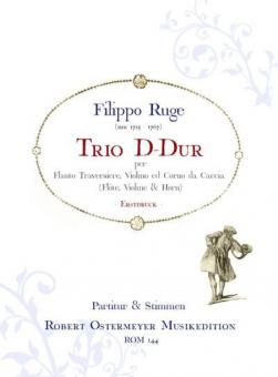 Trio in D-Dur (Erstdruck) 