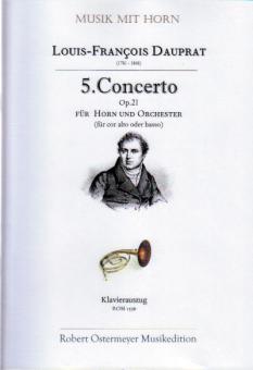 5. Concerto für Horn (Cor Alto oder Basso) und Orchester E-Dur op. 21 (1820) 