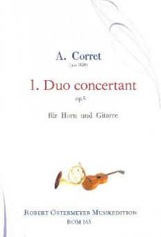 1. Duo concertant op. 5 (um 1815) 