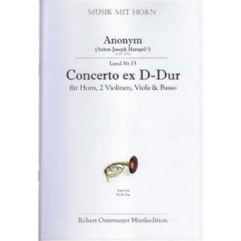 Concerto ex D-Dur 
