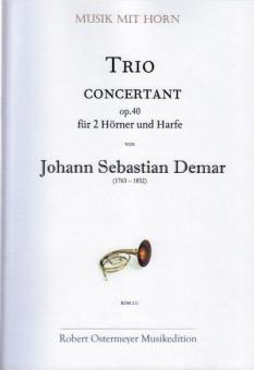 Trio concertant für 2 Hörner und Harfe F-Dur op. 40 