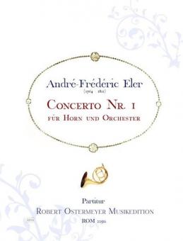 Concerto für Horn und Orchester Nr. 1 F-Dur (1796) 