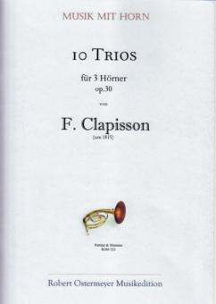 10 Trios für 3 Hörner op. 30 (1815) 