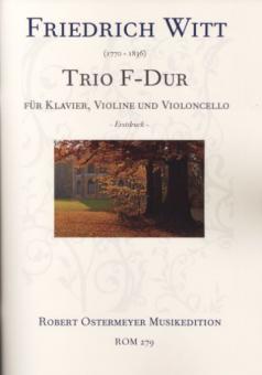 Trio für Klavier, Violine und Violoncello F-Dur (Erstdruck) 