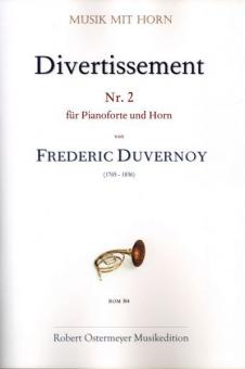 Divertissement Nr. 2 F-Dur für Pianoforte und Horn (1820) 