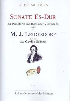 Sonate Es-Dur op. 164 für Pianoforte und Horn oder Violoncello (1823) 