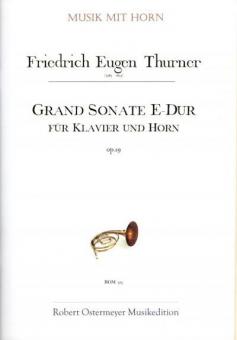 Grande Sonate für Pianoforte und Horn E-Dur op. 29 (1812) 