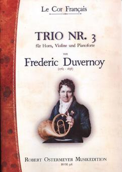 Trio Nr. 3 für Horn, Violine und Pianoforte (1820) 
