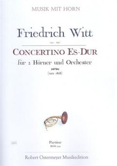Concertino für 2 Hörner und Orchester Es-Dur (1818) 
