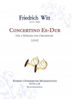 Concertino für 2 Hörner und Orchester Es-Dur (1818) 