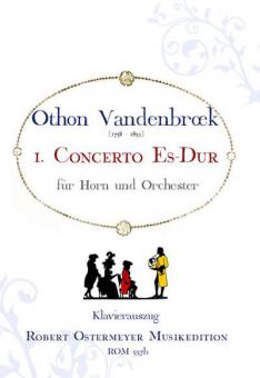 Concerto Nr. 1 für Horn und Orchester Es-Dur 