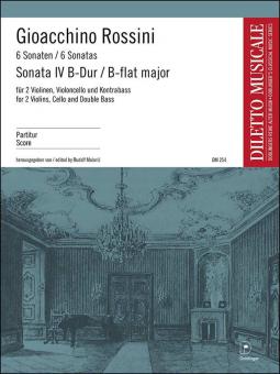 Sonata IV B-Dur aus Sechs Sonaten 