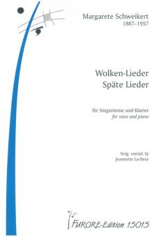 Wolken-Lieder, Späte Lieder (1923/1946/47) 