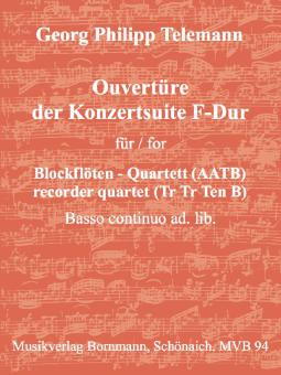 Ouvertüre der Konzertsuite F-Dur 