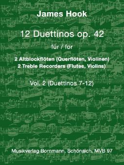 12 Duettinos op. 42 Band 2: Duettinos 7-12 