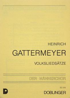 Volksliedsätze (Heftausgabe) 