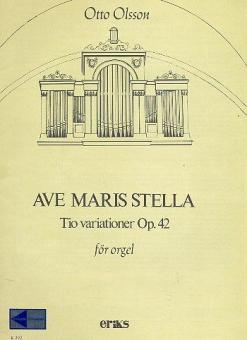 Variationen über Ave Maris Stella op. 42 